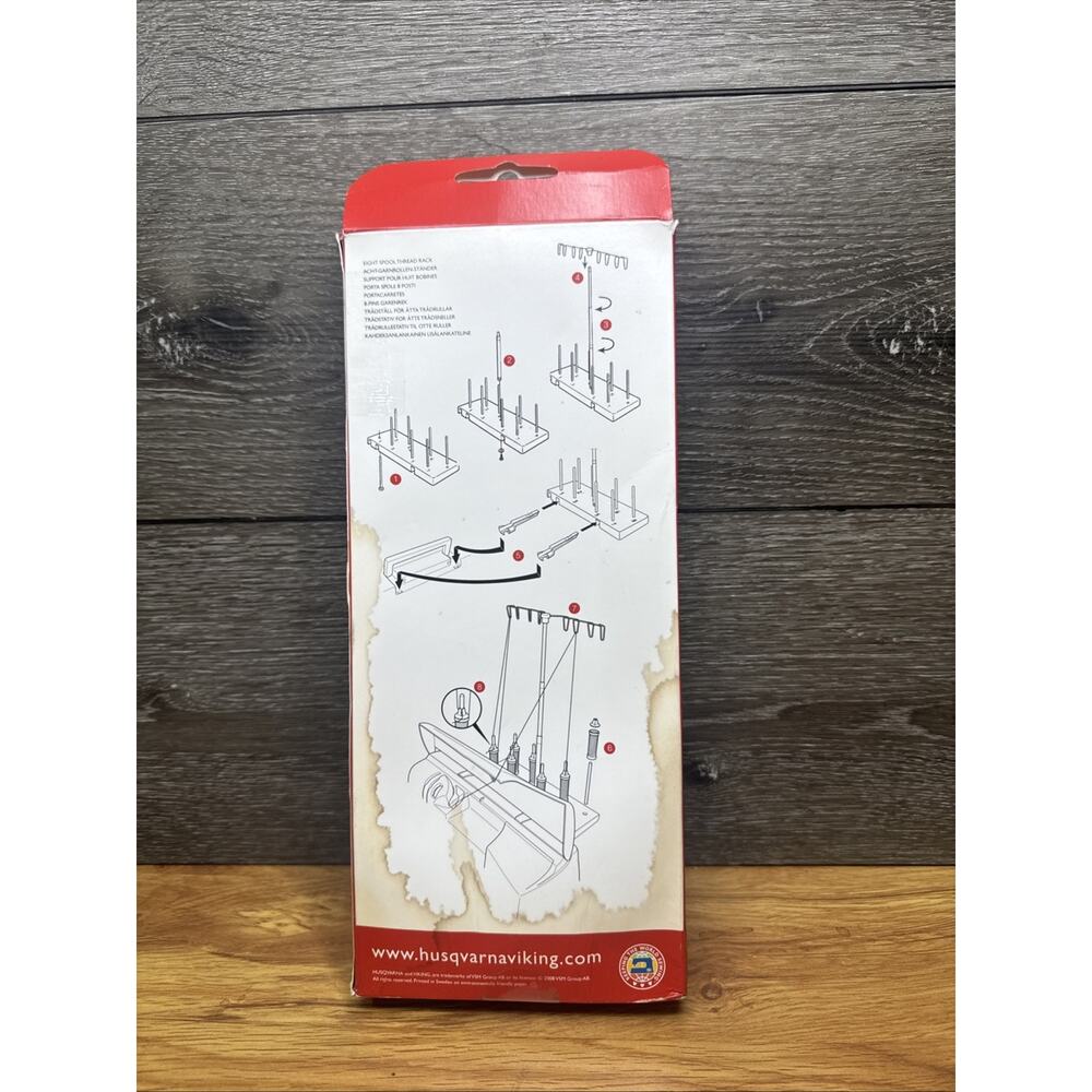 Husqvarna Viking 8 Spool Thread Rack For Multi Machine Models~New - Picture 3 of 8